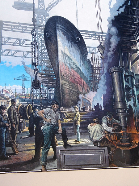 DSCI1033.JPG - Wandmalerei in Helsingoer. So schoen kann Graffitti sein!