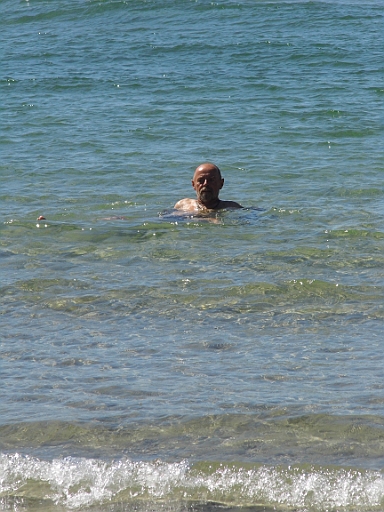 DSCI0470.JPG - ...aber was die Bordfee kann, kann der Skipper schon lange. Wenn auch nicht sehr lange ;-)