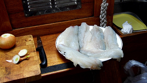 DSCI0291.JPG - Und so sieht das Ganze dann aus, wenn ich mit den Aussenbordkameraden fertig bin. Schaut lecker aus, gelle...