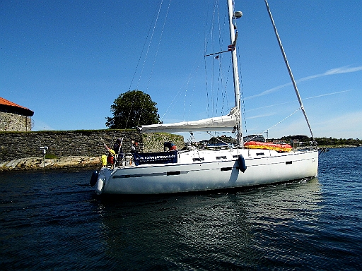 DSCI1188.JPG - Und dann verabschiedet sich auch Joerg. Er will nochmal nach Daenemark zurueck, zum Roskildefestival. Danach dann wieder nach Norwegen.