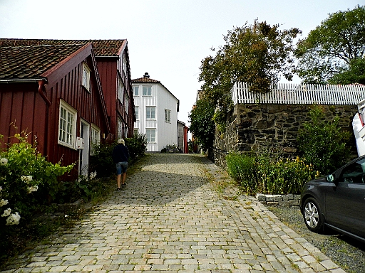 DSCI0496.JPG - Wir gehen in die Stadt bummeln und versteigen uns darauf, einer schmalen Gasse zu folgen... bergauf. Und was fuer eine Steigung.